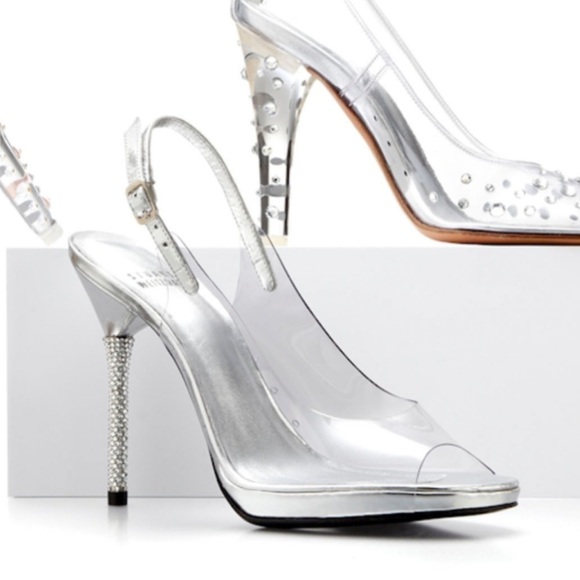 Stuart Weitzman Cinderella Slingback Heel - Picture 1 of 12